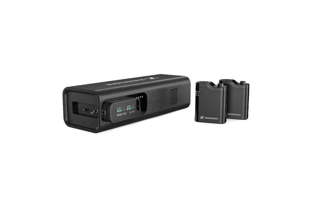 Sennheiser Profile 2-Person Clip-On Wireless Audio System/Recorder for Camera & Smartphone (2.4 GHz)